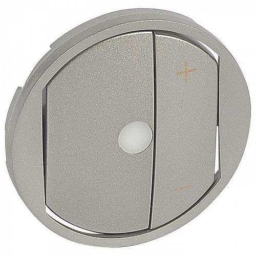 Лицевая панель Legrand Celiane диммера IOBL титановая 068375