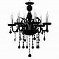Подвесная люстра Ideal Lux Giudecca SP6 Nero 032504 - фото №1