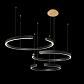 Подвесной светодиодный светильник Loft IT Ring 10025/3 Black - фото №3