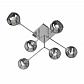 Потолочная люстра Vitaluce V4795-9/6PL - фото №4