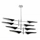 Подвесная люстра Crystal Lux Rafael SP8 Chrome - фото №4