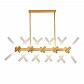 Подвесная люстра Lumina Deco Alford LDP 6036-20 GD - фото №1