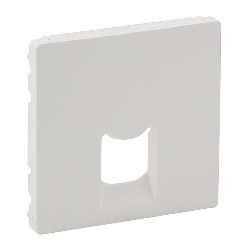 Лицевая панель Legrand Valena Life розетки телефонной RJ-11/Ethernet RJ-45 белая 755410