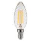 Лампа светодиодная филаментная Elektrostandard E14 7W 3300K прозрачная a041017 - фото №1
