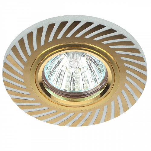 Встраиваемый светильник ЭРА DK LD39 WH/GD /1 Б0048936