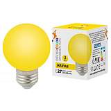 Лампа светодиодная Volpe E27 3W желтая LED-G60-3W/Yellow/E27/FR/С UL-00006961