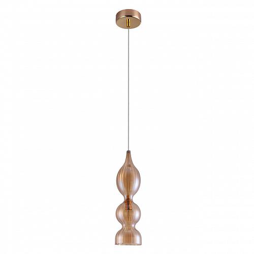 Подвесной светильник Crystal Lux Iris SP1 B Amber
