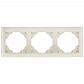 Рамка 3-постовая Efapel Logus 90 Aquarella жемчуг 90930 TPE - фото №1