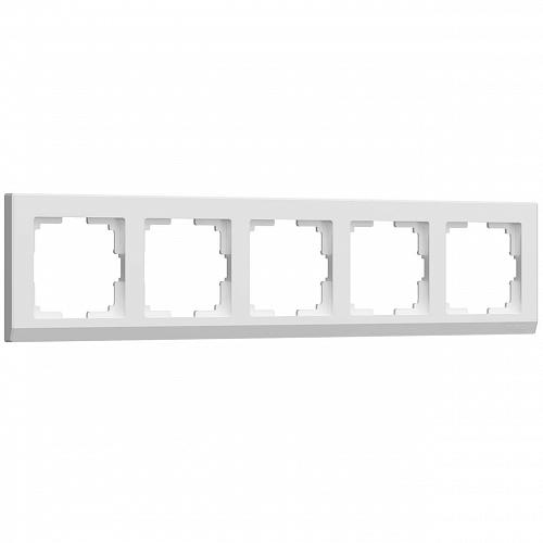 Рамка на 5 постов Werkel Stark белый W0051801 4690389161926