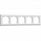 Рамка на 5 постов Werkel Stark белый W0051801 4690389161926 - фото №1