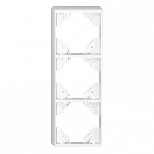 Рамка 3-постовая Efapel Apolo 5000 Mate белый матовый 50932 TBM