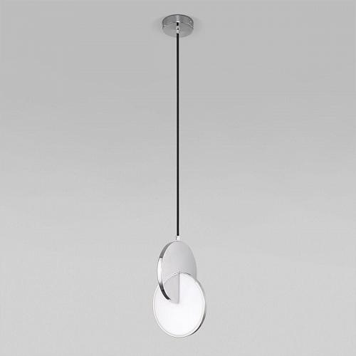 Подвесной светодиодный светильник Eurosvet Lang 50225/1 Led хром