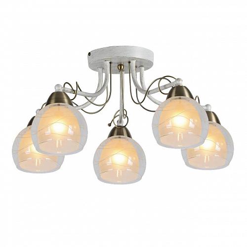 Потолочная люстра Arte Lamp Intreccio A1633PL-5WG