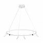 Подвесная светодиодная люстра Arte Lamp Ring A2186SP-1WH - фото №1