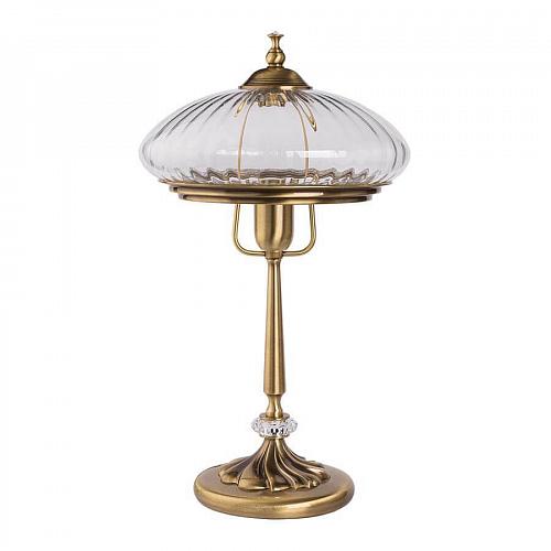 Настольная лампа Kutek San Marino New Swarovski SAN-LG-1(P)SW