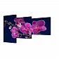 Модульная картина Божественный цветок Toplight 150х100см TL-M2020 - фото №1
