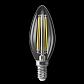 Лампа светодиодная Voltega E14 7W 2800K прозрачная VG10-C35E14warm7W-FHR 7152 - фото №2