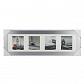 Фоторамка Image Art 6027/4-4S, 4 в 1, серебро, 10*15 (12/240) Б0013025 - фото №1