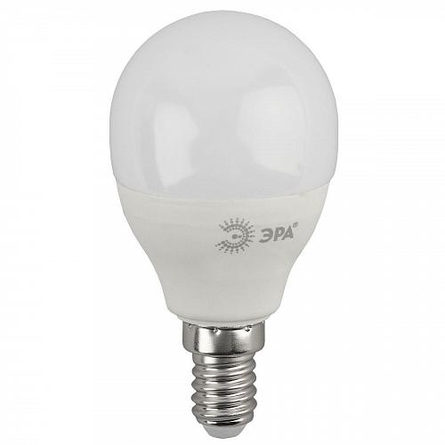 Лампа светодиодная ЭРА E14 10W 4000K матовая LED P45-10W-840-E14 R Б0050233