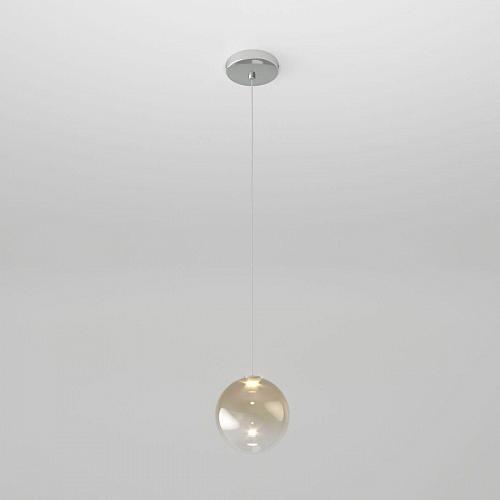 Подвесной светодиодный светильник Eurosvet Wonder 50232/1 Led янтарный