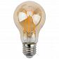 Лампа светодиодная филаментная ЭРА E27 9W 2700K золотая F-LED A60-9W-827-E27 gold Б0035038 - фото №1