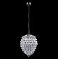 Подвесной светильник Crystal Lux Charme SP6 Chrome/Transparent - фото №1