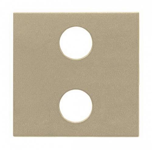 Лицевая панель ABB Zenit сенсора двухклавишного шампань 2CLA222120N1901