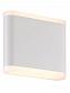 Уличный настенный светодиодный светильник Elvan GW-6080S-6W-WW-Wh - фото №2