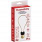 Лампа светодиодная филаментная Thomson E27 4W 2700K трубчатая прозрачная TH-B2168 - фото №2