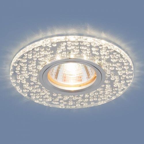 Встраиваемый светильник Elektrostandard 2199 MR16 CL зеркальный/прозрачный 4690389102844