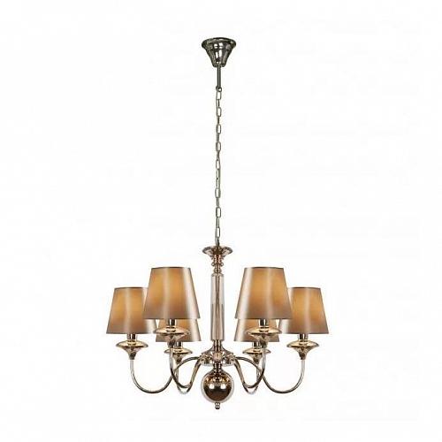 Подвесная люстра iLamp Rolling P2406-6 Nickel