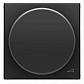 Лицевая панель ABB Sky диммера поворотного чёрный бархат 2CLA856020A1501 - фото №1