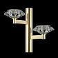 Бра Crystal Lux Rebeca AP2 Gold - фото №2