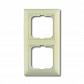 Рамка 2-постовая ABB Basic55 слоновая кость 2CKA001725A1485 - фото №1