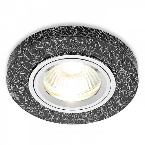 Встраиваемый светильник Ambrella light Mirror D0226 BK/CH