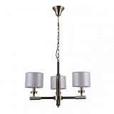 Подвесная люстра Elvan LU-39320/3-E14-BrBlWh