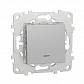 Переключатель одноклавишный перекрестный с подсветкой Schneider Electric Unica New NU520530N - фото №1