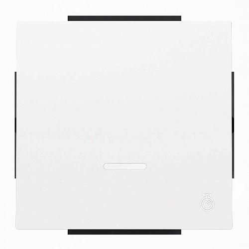 Лицевая панель ABB Sky электронного выключателя с таймером альпийский белый 2CLA856200A1101