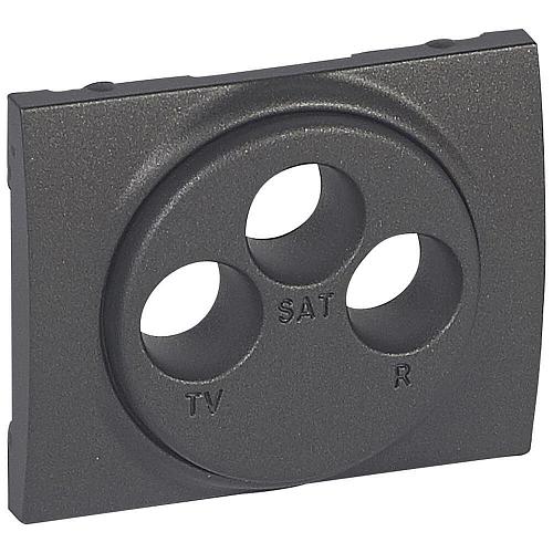 Лицевая панель Legrand Galea Life розетки TV-R SAT темная бронза 771273