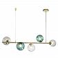 Подвесная люстра Indigo Selva 11032/5PL Gold V000297 - фото №1