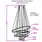 Подвесная светодиодная люстра Aployt Monisia APL.020.03.243 - фото №9