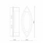 Настенный светильник Lucia Tucci Modena W172.1 Small LED320 - фото №2