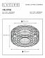 Потолочный светильник Lucide Melopee 45148/45/37 - фото №2