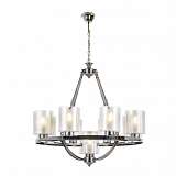 Подвесная люстра Lumina Deco Santini LDP 1220-9 CHR+WT