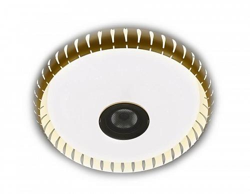 Потолочный светодиодный светильник Ambrella light Orbital Dance F789 GD 72W D500