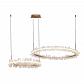 Подвесная светодиодная люстра Kink Light Лаура 08245,33P - фото №1