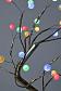 Светодиодная новогодняя фигура ЭРА ЕGNID - 36M дерево с разноцветными жемчужинами 36 LED Б0051948 - фото №8