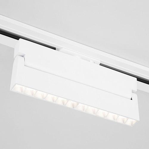 Трековый светодиодный светильник Elektrostandard Garda 85018/01 белый a057443