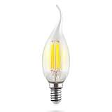 Лампа светодиодная филаментная Voltega E14 9W 4000К прозрачная VG10-CW1E14cold9W-F 7095