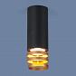 Потолочный светильник Elektrostandard DLN102 GU10 черный/золото a047747 - фото №3